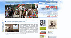 Desktop Screenshot of bukowina.org.ua